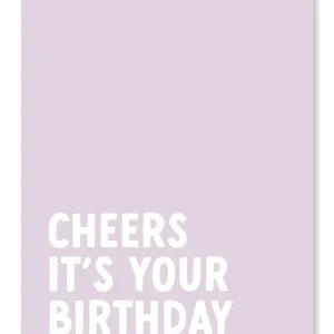 Kaart - cheers it's your birthday