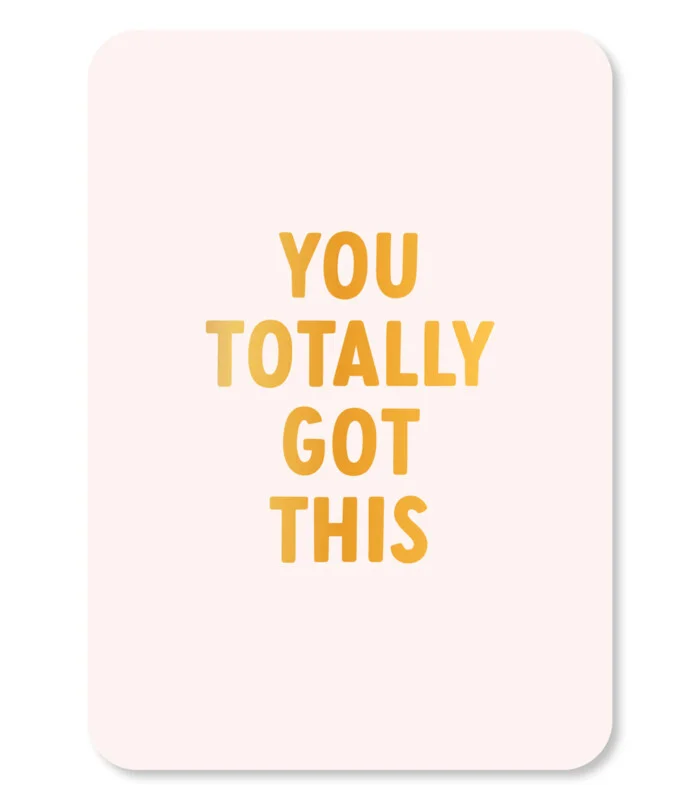 Kaart - you totally got this