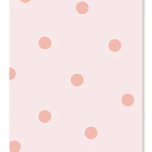 Kaart - roze stipjes
