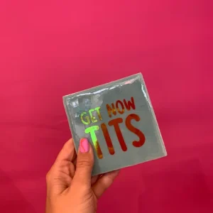 Tegeltje - get now tits