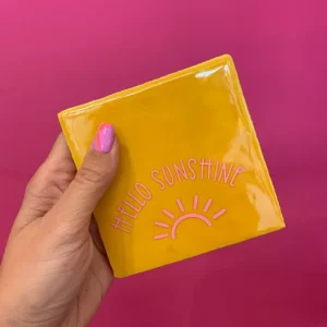 Tegeltje - hello sunshine