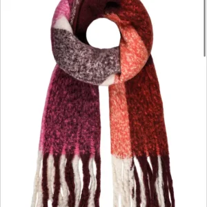 Sjaal - multi roze