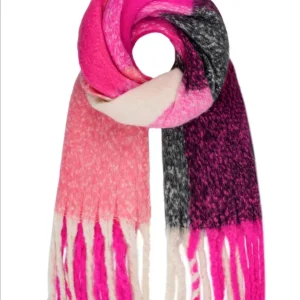 Sjaal - roze zwart
