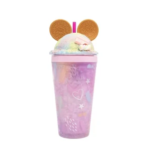 Drinkbeker met rietje - Cookie Mouse Ear Sweets