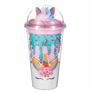 Drinkbeker met rietje - Unicorn