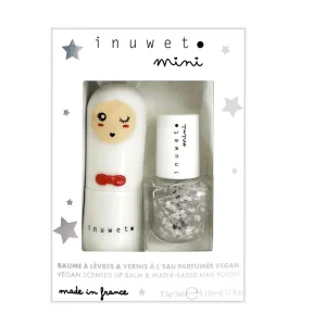 LIPBALM NAILPOLISH DUO SET COTON CANDY